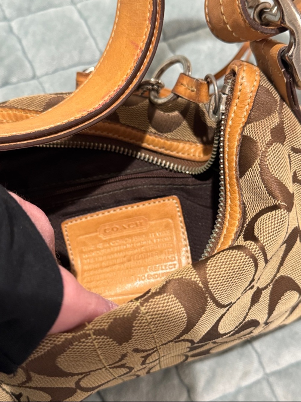 Vintage authentic coach shoulder bag - Picture 7 of 7